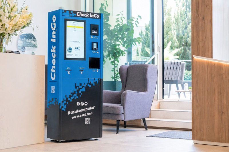 Self-Check-in-Automat für Hotels – Check-InGo von asut